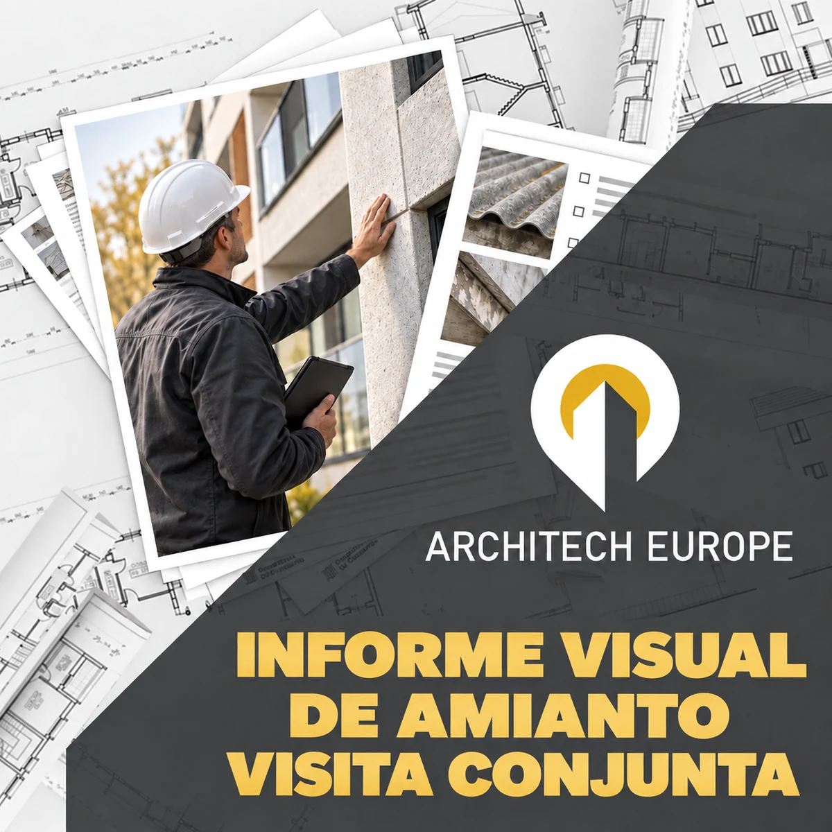 Imagen ilustrativa de Informe visual de amianto · complemento a una visita contratada